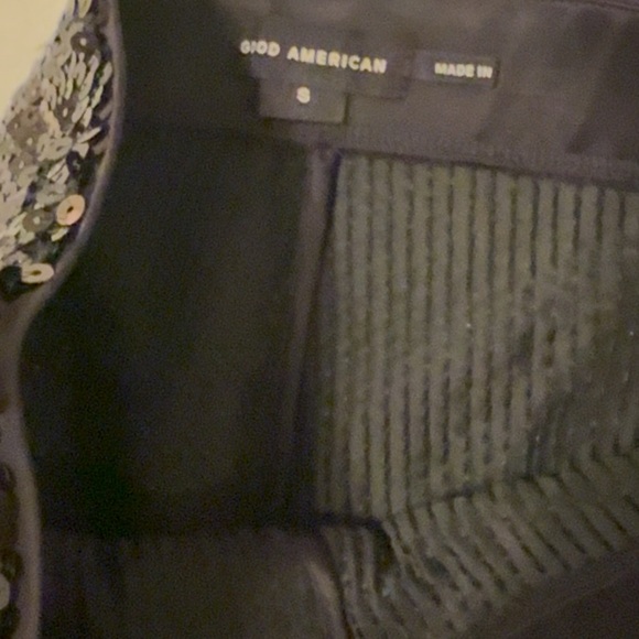 Good American Black Sequin Party Pant - Picture 7 of 12